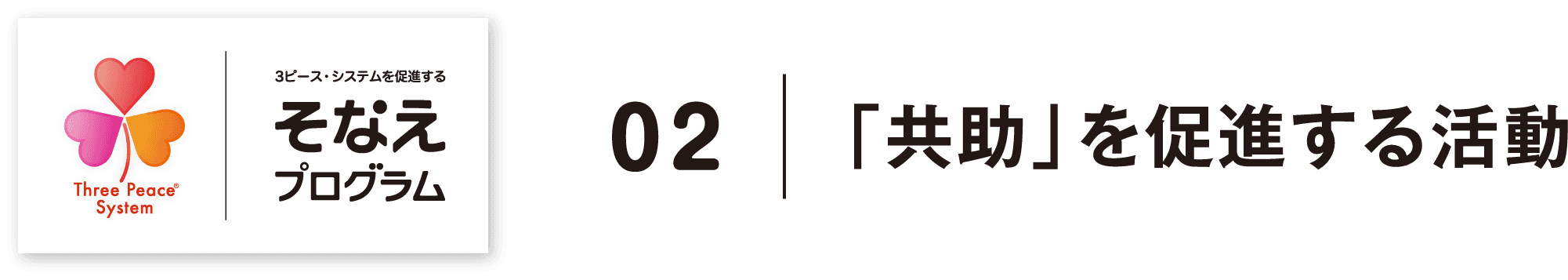 02 「共助」を促進する活動