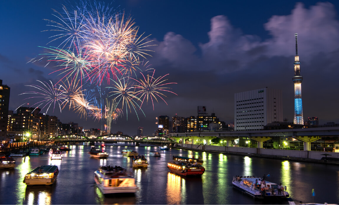 隅田川花火大会イメージ