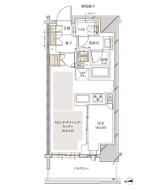B2タイプ間取り図