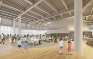 図書館機能エリアイメージ